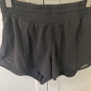 Lululemon black shorts, size 6